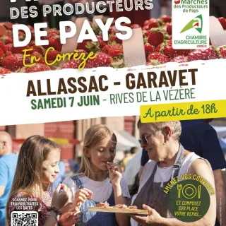 Marché des Producteurs de Pays de Garavet Allassac