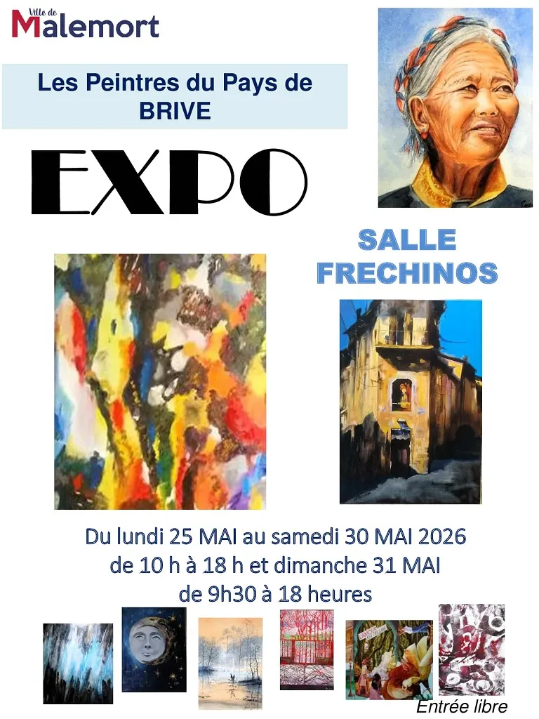 Exposition des Peintr ... - Crédit: Les Peintres du Pays de Brive