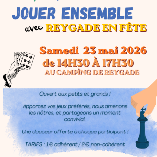 Jouer ensemble avec Reygade en fête