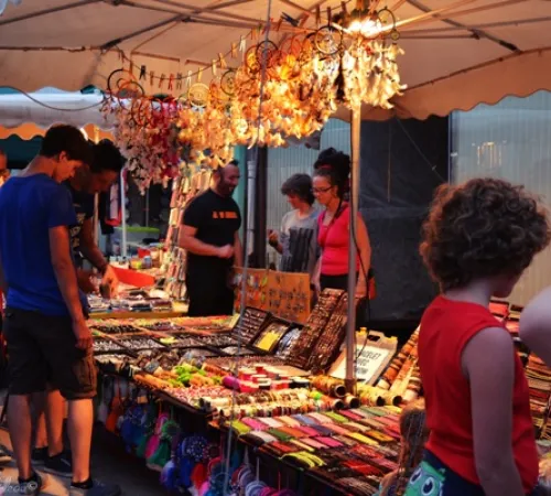 Marché nocturne des mercredis d'été