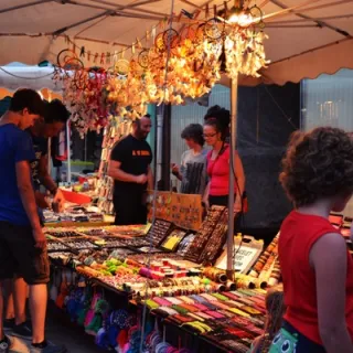 Marché nocturne des mercredis d'été