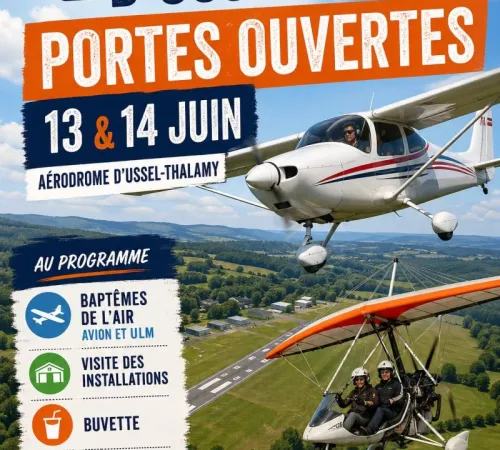 Portes ouvertes aéroclub d'Ussel