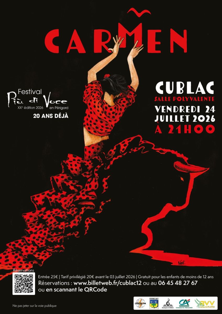Opéra : Carmen par la Compagnie Piu di voce