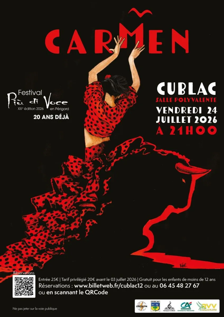 Opéra : Carmen par la ... - Crédit: musiques à Cublac