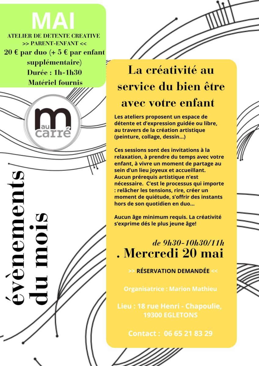 La créativité au service du bien être avec vot ...