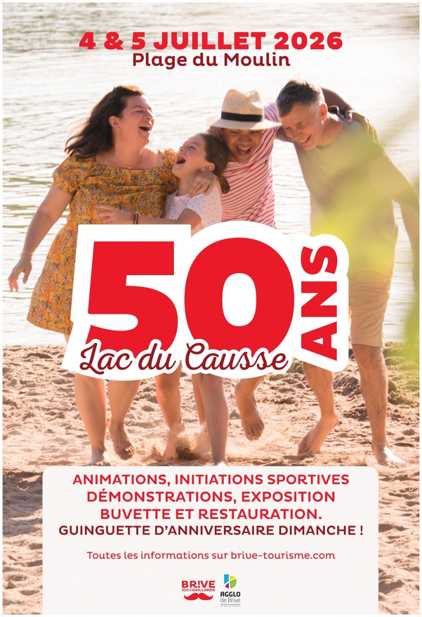 Le Lac du Causse fête ses 50 ans !