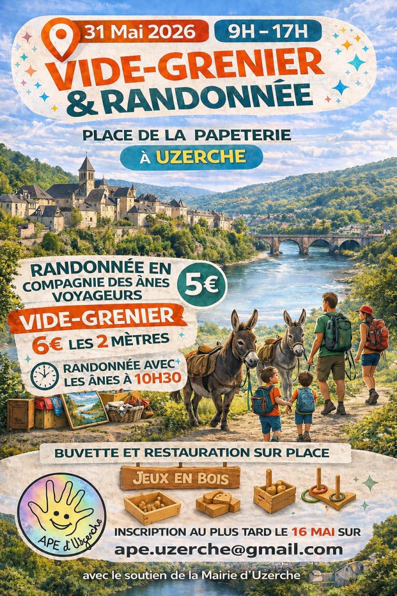 Vide-Greniers - Crédit: APE Uzerche
