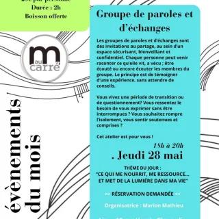 Groupe de paroles et d'échanges