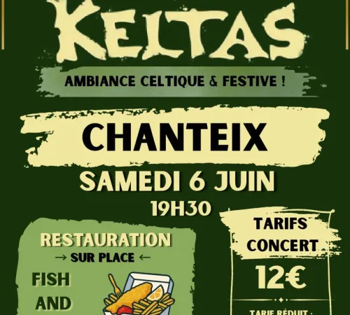 SOIREE IRLANDAISE AVEC KELTAS