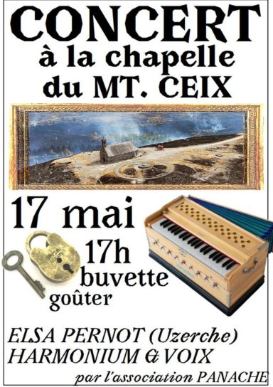 Concert à la chapelle du Mont-Ceix