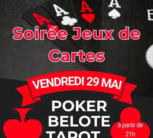 Café O Soleil : Soirée jeux de carte