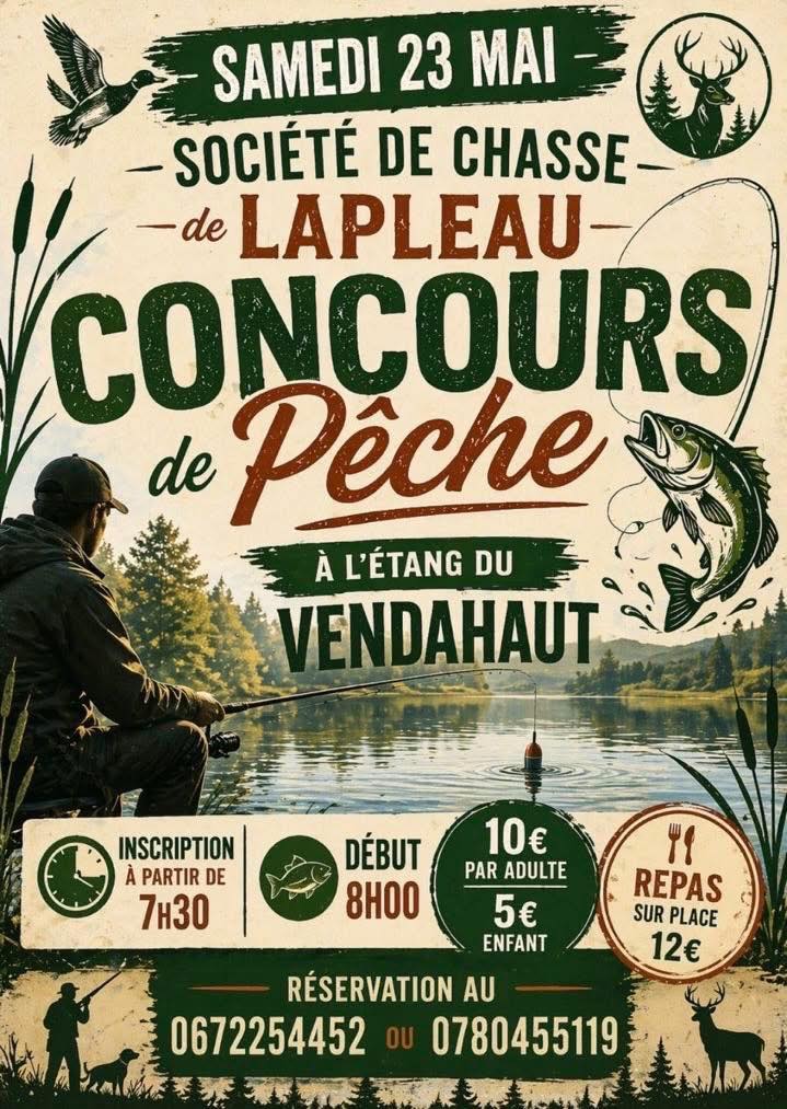Concours de pêche