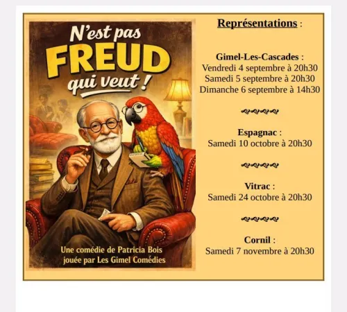 Pièce : "N'est pas Freud qui veut"