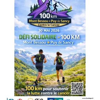 Défi solidaire Mont-Bessou - Puy de Sancy 100km