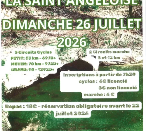Randonnée La Saint-Angeloise