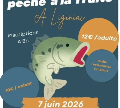 Concours de pêche à la truite