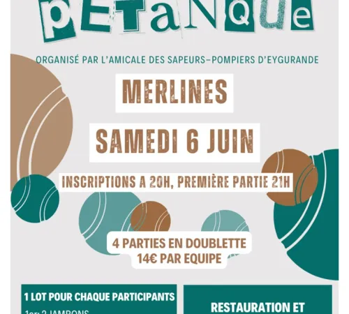 Concours de pétanque