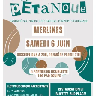 Concours de pétanque