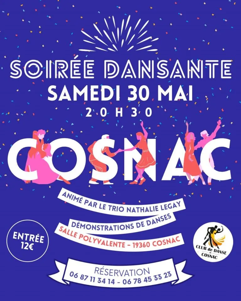 Soirée dansante - Crédit: Club de danse de Cosnac