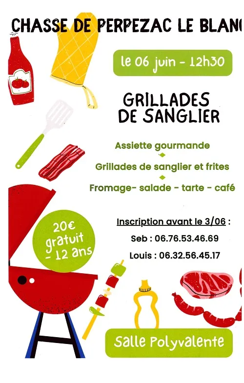 Grillade de sanglier ... - Crédit: ldd
