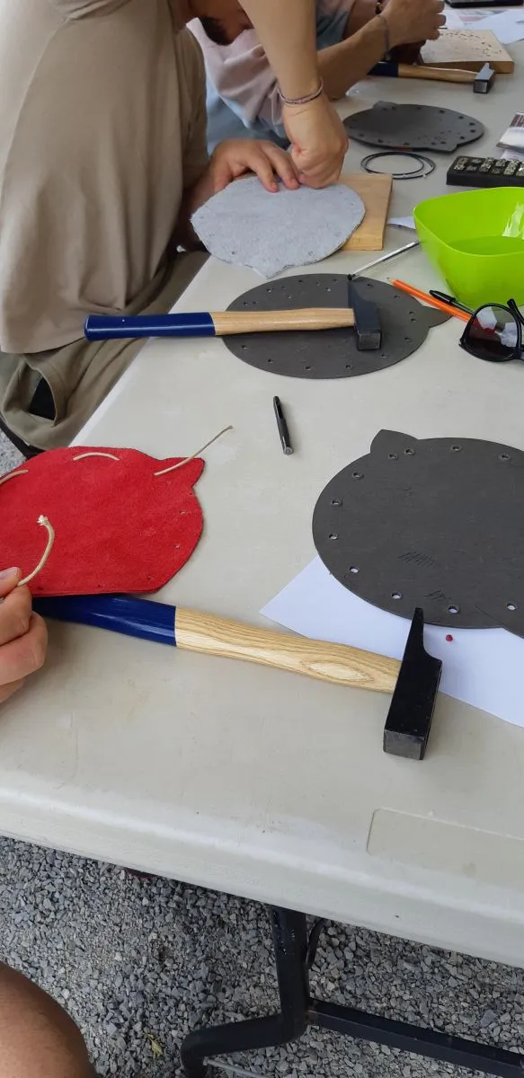 Atelier - Le cuir - Crédit: CDMA