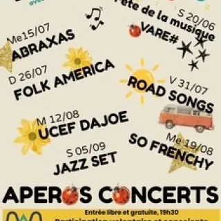 Apéro concert avec le groupe So Frenchy