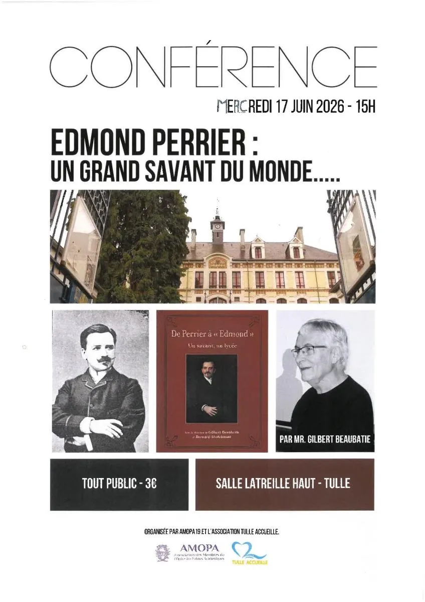 Conférence : Edmond P ... - Crédit: Tulle Accueille