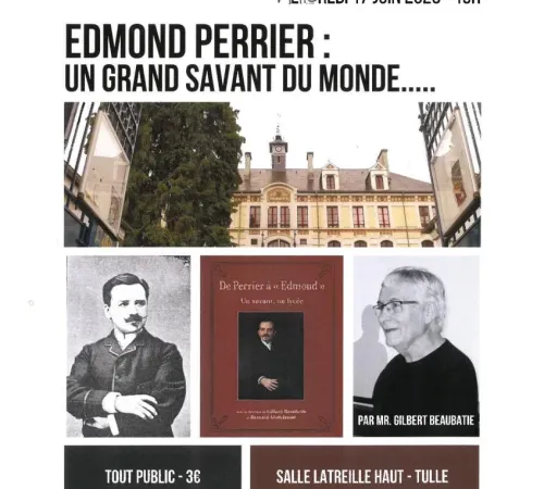 Conférence : Edmond Perrier