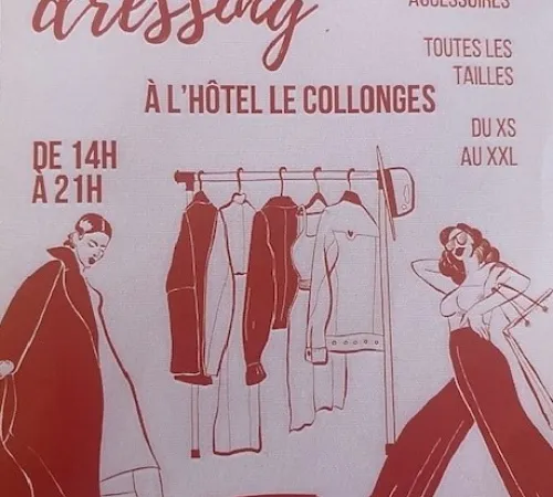 Vide dressing à l'Hôtel Le Collonges