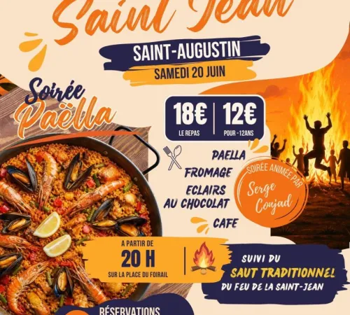 Fête de la Saint-Jean Soirée paëlla