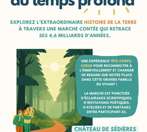 Marche du Temps Profond - Plongez dans l'histoire de la Terre !