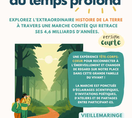 Marche du Temps Profond - Plongez dans l'histoire de la Terre !
