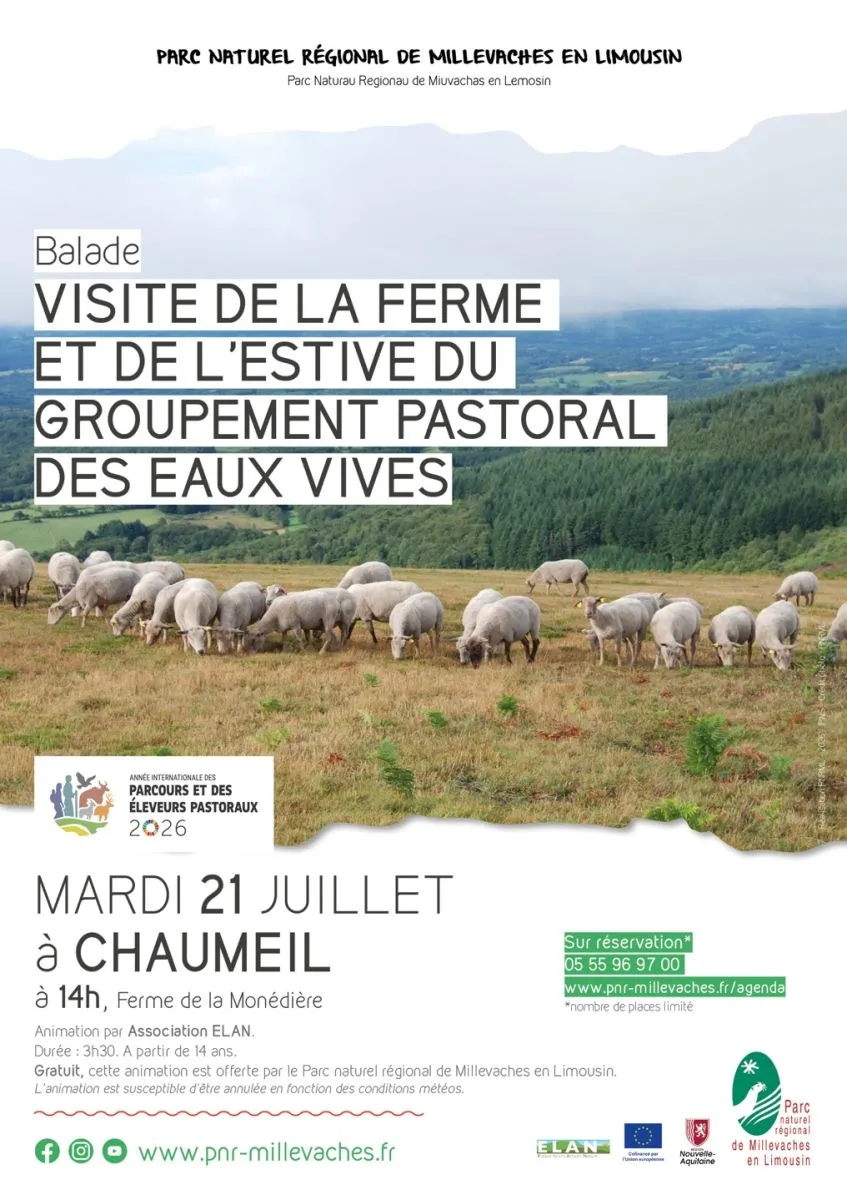 Visite de la ferme et ... - Crédit: PNRML