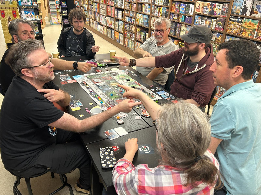 Soirée jeu sur un pla ... - Crédit: Le Goblin Brive