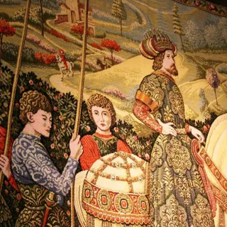 Castrum de Ségur : La tapisserie un art somptuaire du Moyen Âge