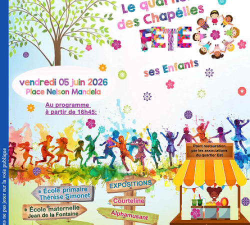 Le quartier des Chapélies fête ses enfants (Place Nelson Mandela)