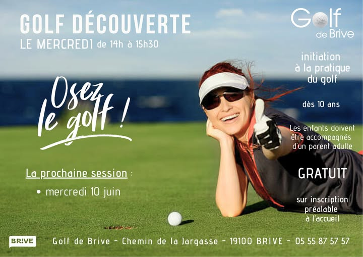 Golf découverte au Go ... - Crédit: Golf Planchetorte Brive