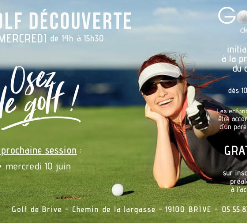 Golf découverte au Golf municipal de Planchetorte