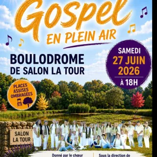 Concert Gospel en plein air
