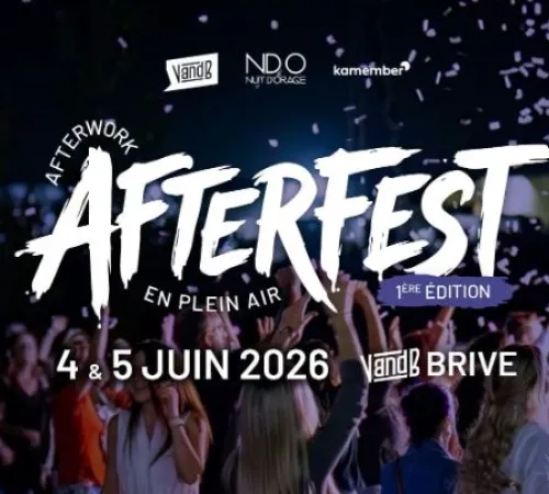 After Fest en plein air au V&B Brive