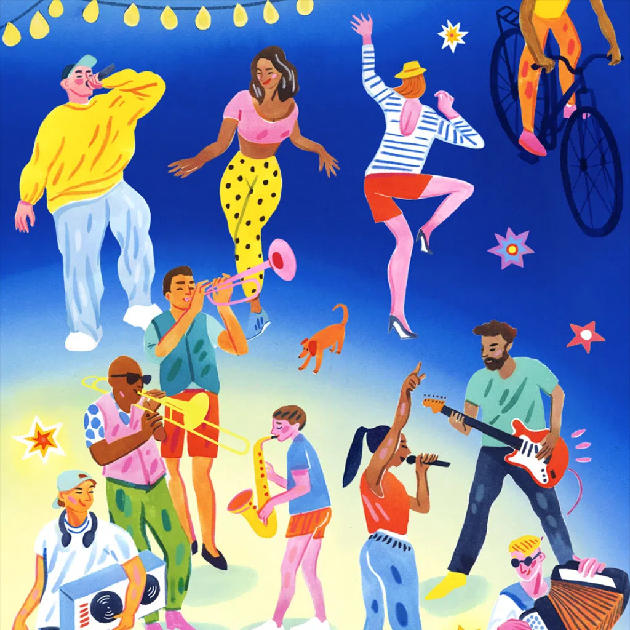 Fête de la musique à Brive (Place Jean-Paul Lartigue)