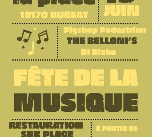 Fête de la Musique au Café de la Place