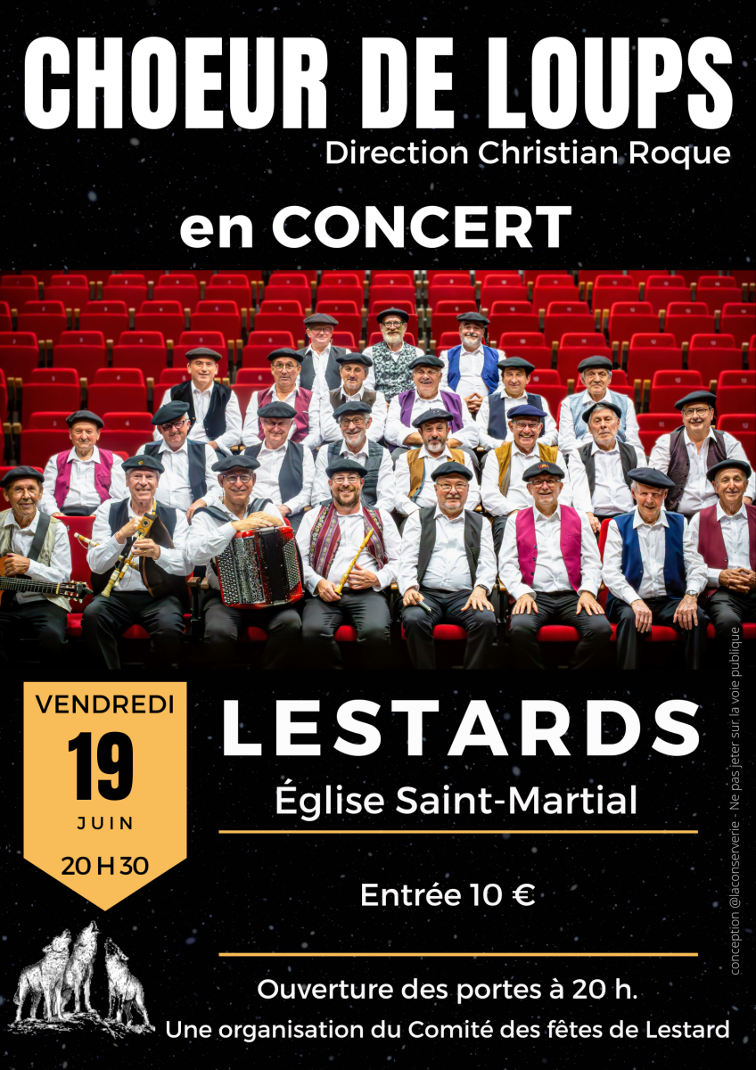 Concert Choeur de Lou ... - Crédit: © Choeur de Loups