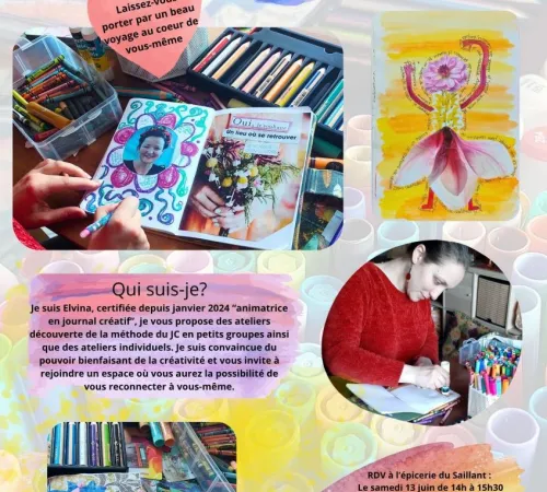 Atelier journal créatif