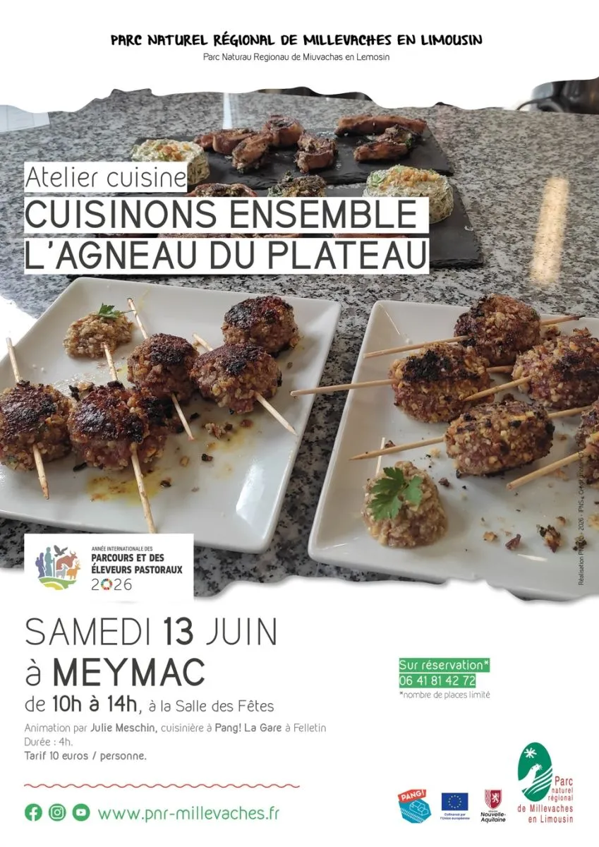 Cuisinons ensemble l' ... - Crédit: PNR MILLEVACHES