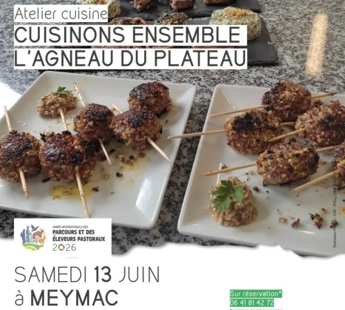 Cuisinons ensemble l'agneau du plateau