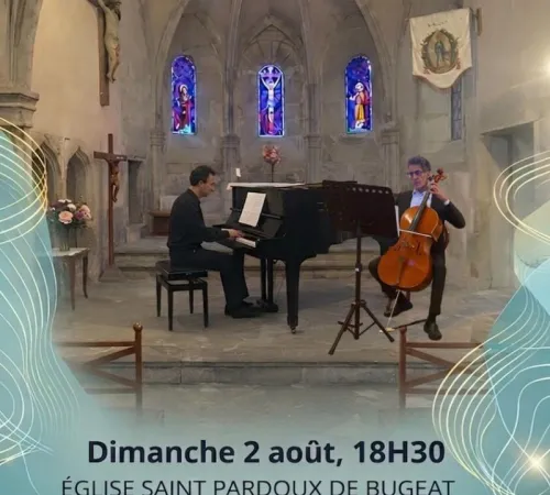 Festival de Bugeat : Concert piano et violoncelle
