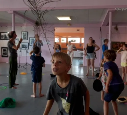 Festival de Bugeat Atelier cirque