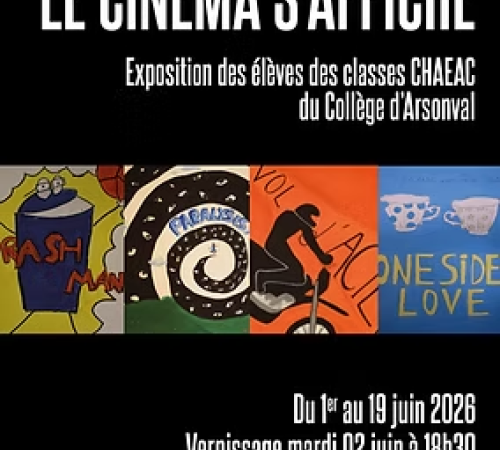 Exposition: Le cinéma s'affiche (Centre culturel)