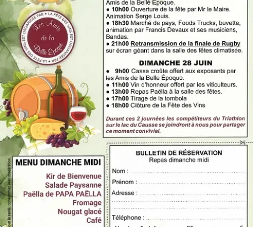 Fête des vins